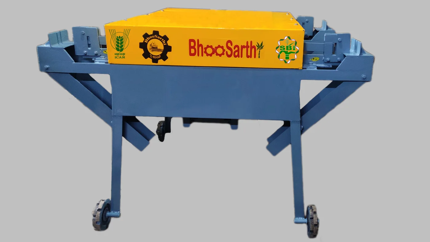 BhooSarthi Quatro semi-automatic sugarcane bud cutter